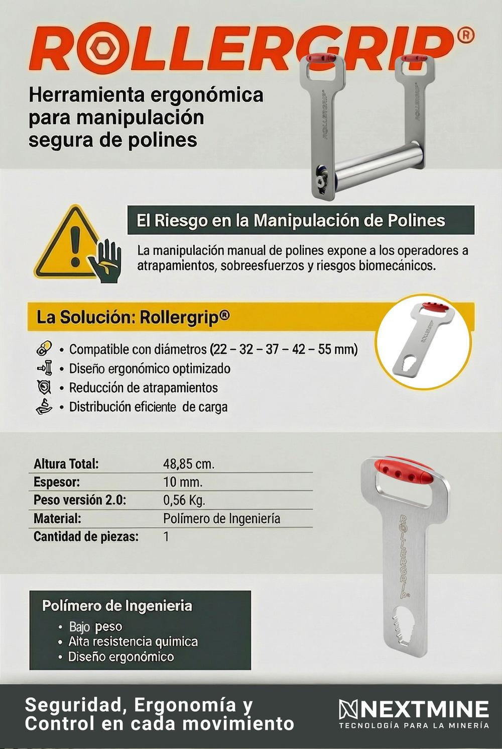 Ficha técnica Rollergrip®